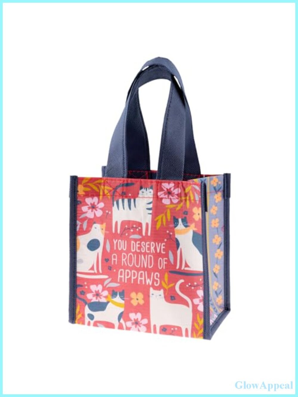 Karma Small Reusable Gift Bags with Handles Birthday Party Tote RPET